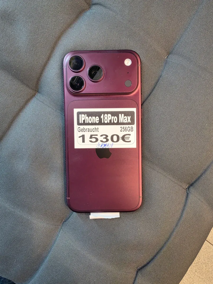 Apple iPhone 18 Pro Max